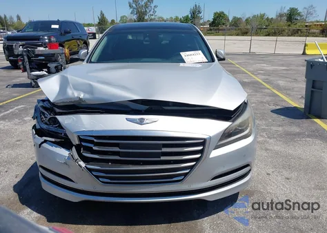 2015 Hyundai Genesis 3.8 из США, поврежденный, VIN KMHGN4JE5FU083777